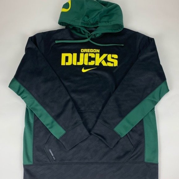 Oregon Ducks NCAA Nike Therma Fit Pullover Hoodie